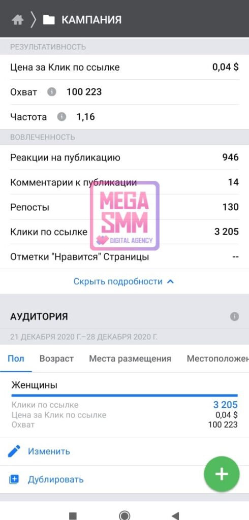 Реклама в Instagram и Facebook таргетинг продвижение mega smm агентство digital алматы астана павлодар актобе караганда тараз шымкент ведение реклама таргетинг социальных сетей продвижение смм запуск казахстан услуги